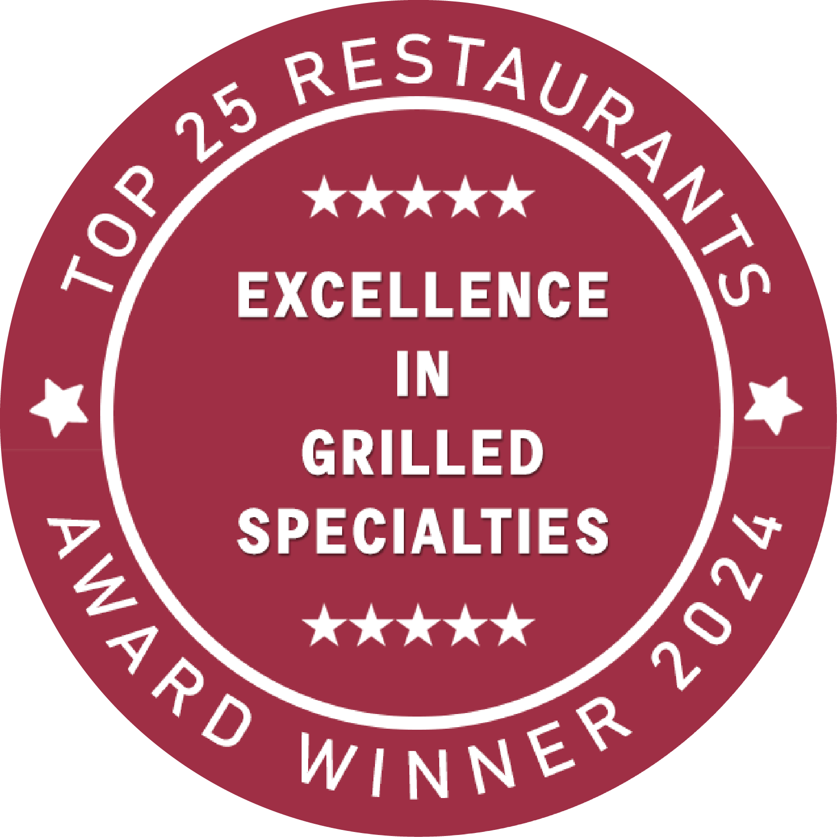 Sizzle Top 25 Restaurants Winner